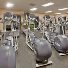 modern gym equipment at Running Y Ranch's Sports Center 
